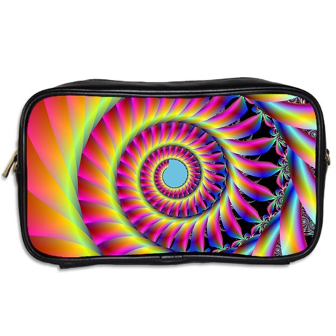 Fractal34 Toiletries Bag (Two Sides) from Custom Dropshipper Back