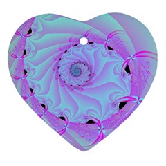 Fractal34 Heart Ornament (Two Sides) from Custom Dropshipper Front