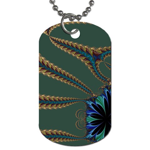 Fractal34 Dog Tag (Two Sides) from Custom Dropshipper Back
