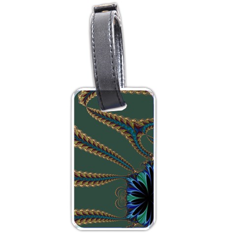 Fractal34 Luggage Tag (one side) from Custom Dropshipper Front