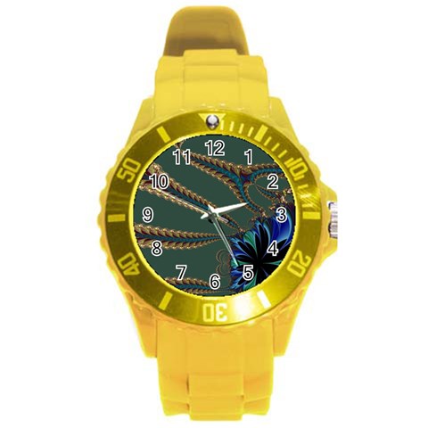 Fractal34 Round Plastic Sport Watch Large from Custom Dropshipper Front