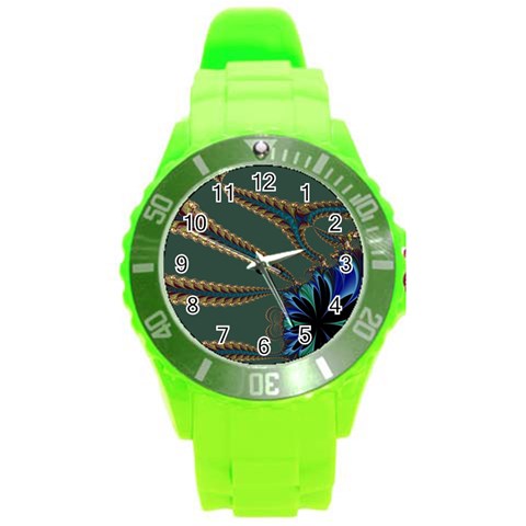 Fractal34 Round Plastic Sport Watch Large from Custom Dropshipper Front