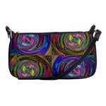 Color Swirls Shoulder Clutch Bag
