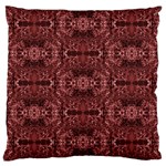 Lattice, Red and Blue Large Cushion Case (Two Sides)