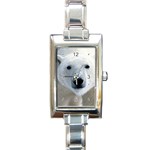 Fabulous Polar Bear Rectangular Italian Charm Watch