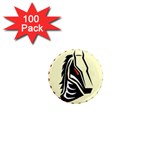 Horse head 1  Mini Magnet (100 pack) 