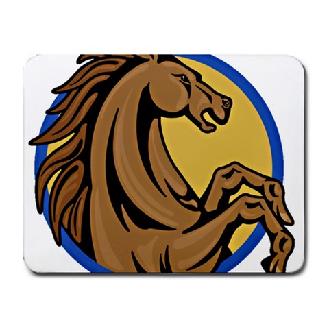 Horse circle Small Mousepad from Custom Dropshipper Front