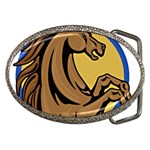 Horse circle Belt Buckle