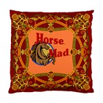 Horse mad Cushion Case (One Side)