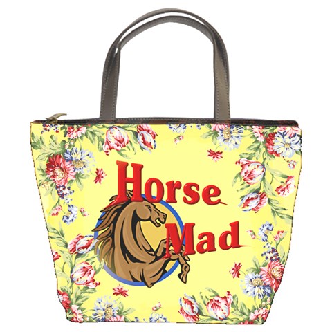 Horse mad Bucket Bag from Custom Dropshipper Front