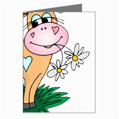 Cute cow Greeting Card from Custom Dropshipper Left