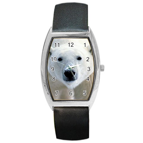 Fabulous Polar Bear Barrel Style Metal Watch from Custom Dropshipper Front