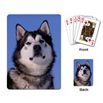 Alaskan Malamute Dog Playing Cards Single Design
