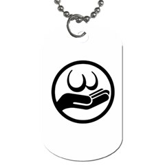 FeelMyBalls.org Dog Tag (Two Sides) from Custom Dropshipper Front