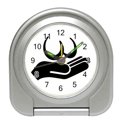 FeelMyBalls.org Travel Alarm Clock from Custom Dropshipper Front