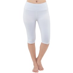 Lightweight Velour Cropped Yoga Leggings