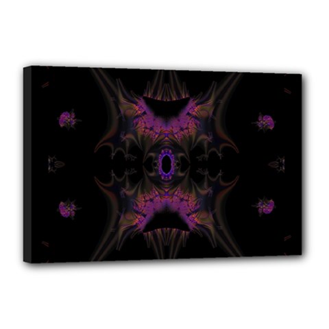Fractal154 Canvas 18  x 12  (Stretched) from Custom Dropshipper