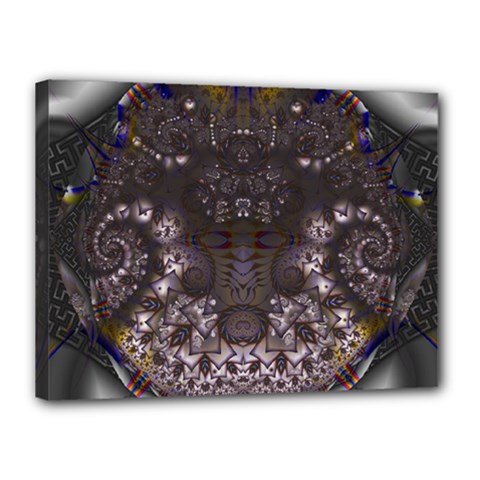 Fractal156 Canvas 16  x 12  (Stretched) from Custom Dropshipper