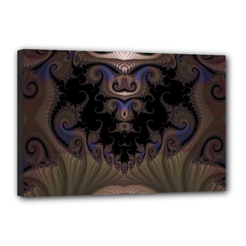 Fractal160 Canvas 18  x 12  (Stretched) from Custom Dropshipper