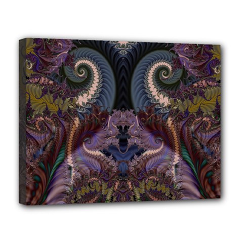 Fractal170 Canvas 14  x 11  (Stretched) from Custom Dropshipper