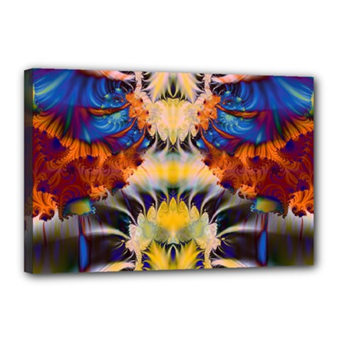 Fractal207 Canvas 18  x 12  (Stretched) from Custom Dropshipper