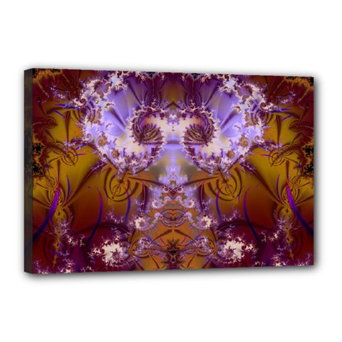 Fractal246 Canvas 18  x 12  (Stretched) from Custom Dropshipper