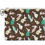 Easter rabbit pattern Canvas Cosmetic Bag (XXXL)