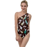 Easter rabbit pattern To One Side Swimsuit