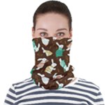 Easter rabbit pattern Face Seamless Bandana (Adult)