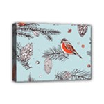 Christmas birds Mini Canvas 7  x 5  (Stretched)