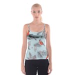 Christmas birds Spaghetti Strap Top