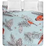 Christmas birds Duvet Cover Double Side (King Size)