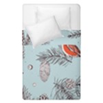 Christmas birds Duvet Cover Double Side (Single Size)