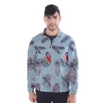 Christmas birds Men s Windbreaker