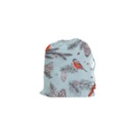 Christmas birds Drawstring Pouch (XS)