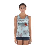 Christmas birds Sport Tank Top 