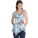 Christmas birds Sleeveless Tunic