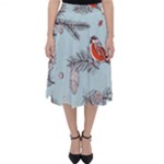 Christmas birds Classic Midi Skirt