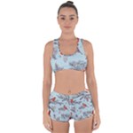 Christmas birds Racerback Boyleg Bikini Set