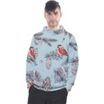 Christmas birds Men s Pullover Hoodie