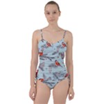 Christmas birds Sweetheart Tankini Set