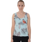 Christmas birds Velvet Tank Top