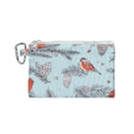 Christmas birds Canvas Cosmetic Bag (Small)