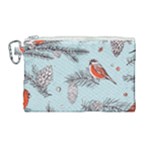 Christmas birds Canvas Cosmetic Bag (Large)