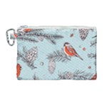 Christmas birds Canvas Cosmetic Bag (Large)