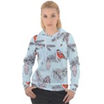 Christmas birds Women s Overhead Hoodie
