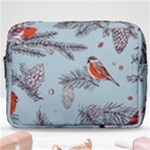 Christmas birds Make Up Pouch (Large)