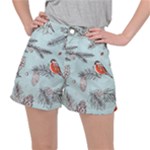 Christmas birds Ripstop Shorts