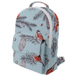 Christmas birds Flap Pocket Backpack (Small)