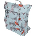 Christmas birds Buckle Up Backpack